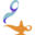 Golden genie Logo
