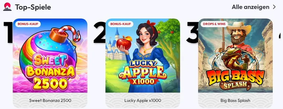 Sushi casino: Spielelobby (Screenshot von www.sushicasino.com)